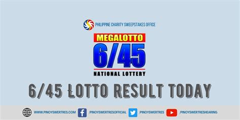 6/45 lotto result summary winner|Mega Lotto 6/45 Result Today .